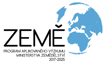 Logo Země - programu aplikovaného výzkumu